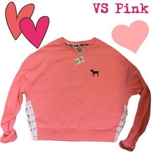 🆕VS Pink Tie Side Sweatshirt